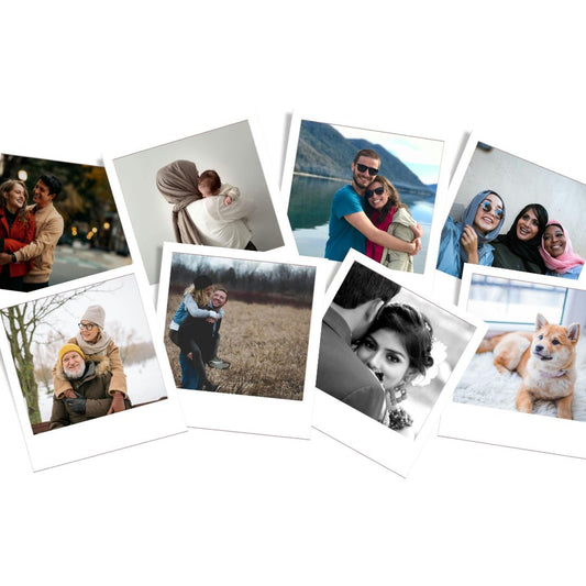 Variety Magnet Bundle – 18 Custom Photo Magnets (Square + Vertical + Horizontal)