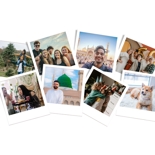 2.75 Wide x 2.75 Tall The Modern Mini - Photo Magnets (6 Pack)