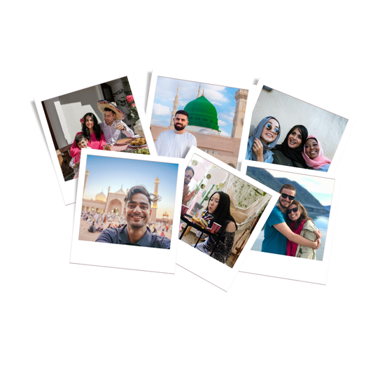 3.5 Wide x 3.5 Polaroid Photo Magnets (6 Pack)